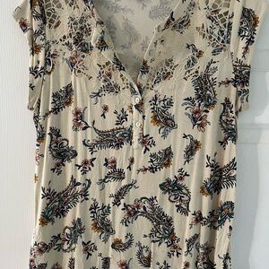 Daniel Rainn Torres Split Neck Top